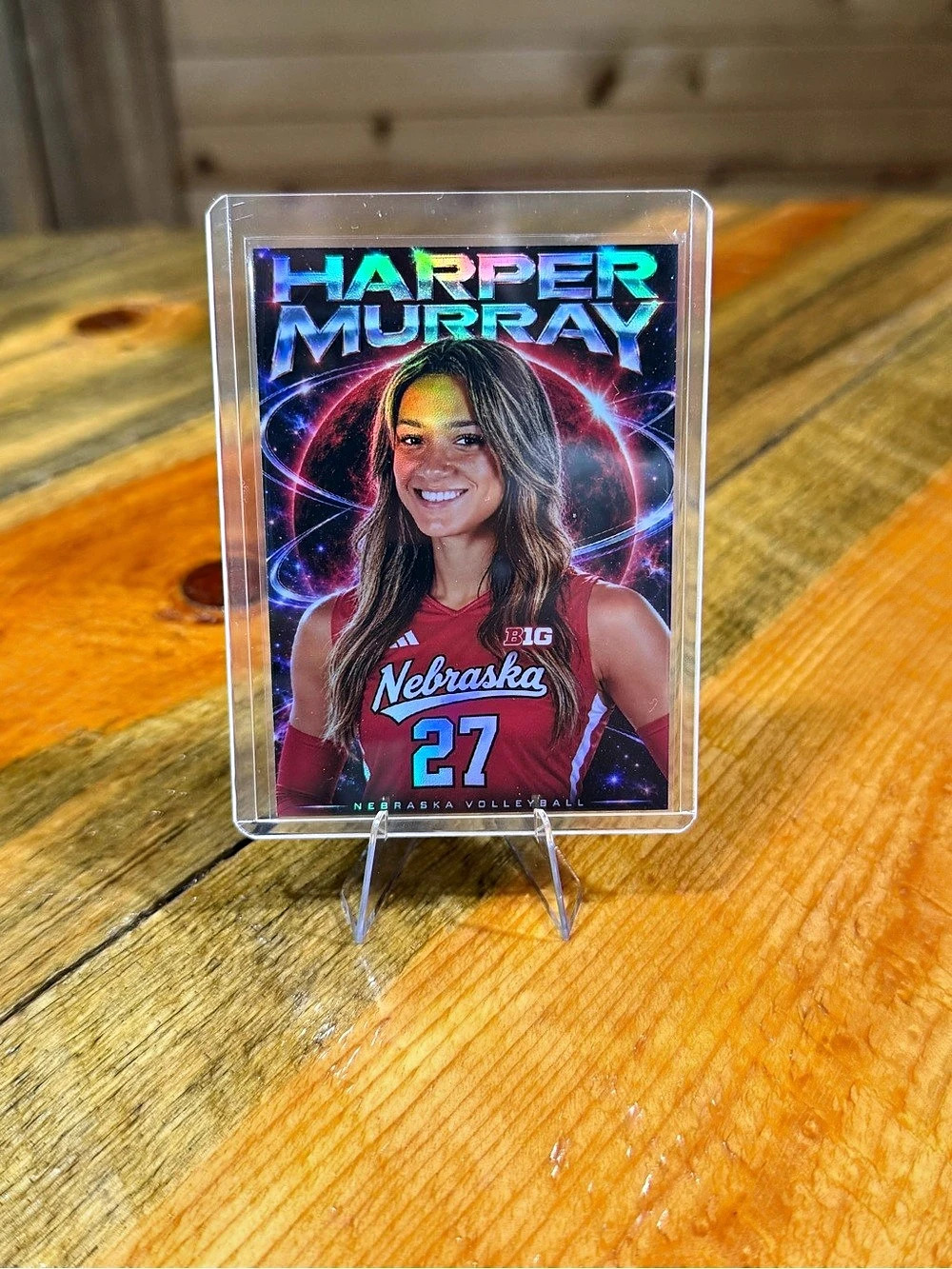 Harper Murray Nebraska Cornhuskers Volleyball Custom Trading Card